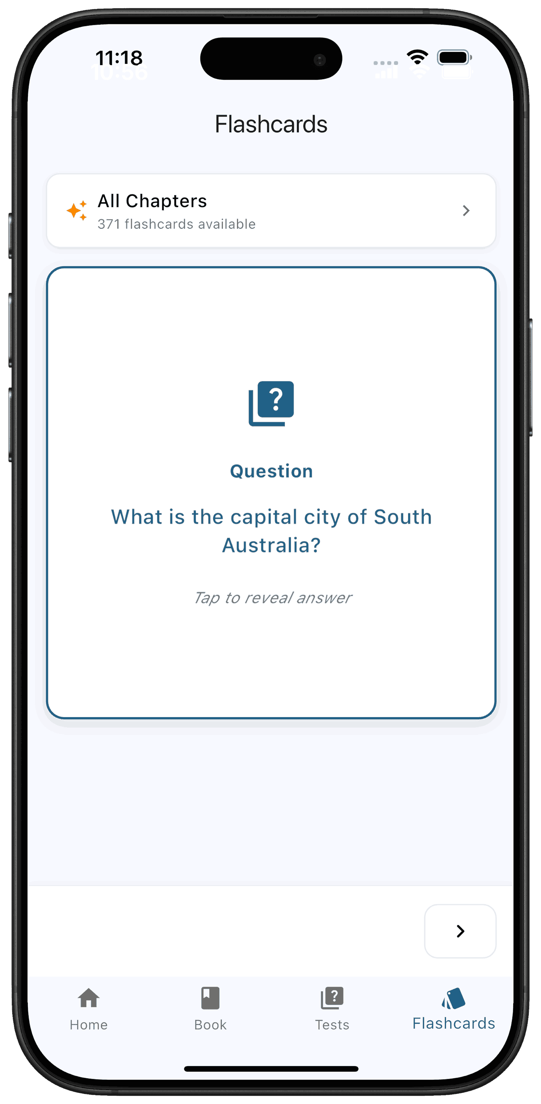 Study Guide Interface