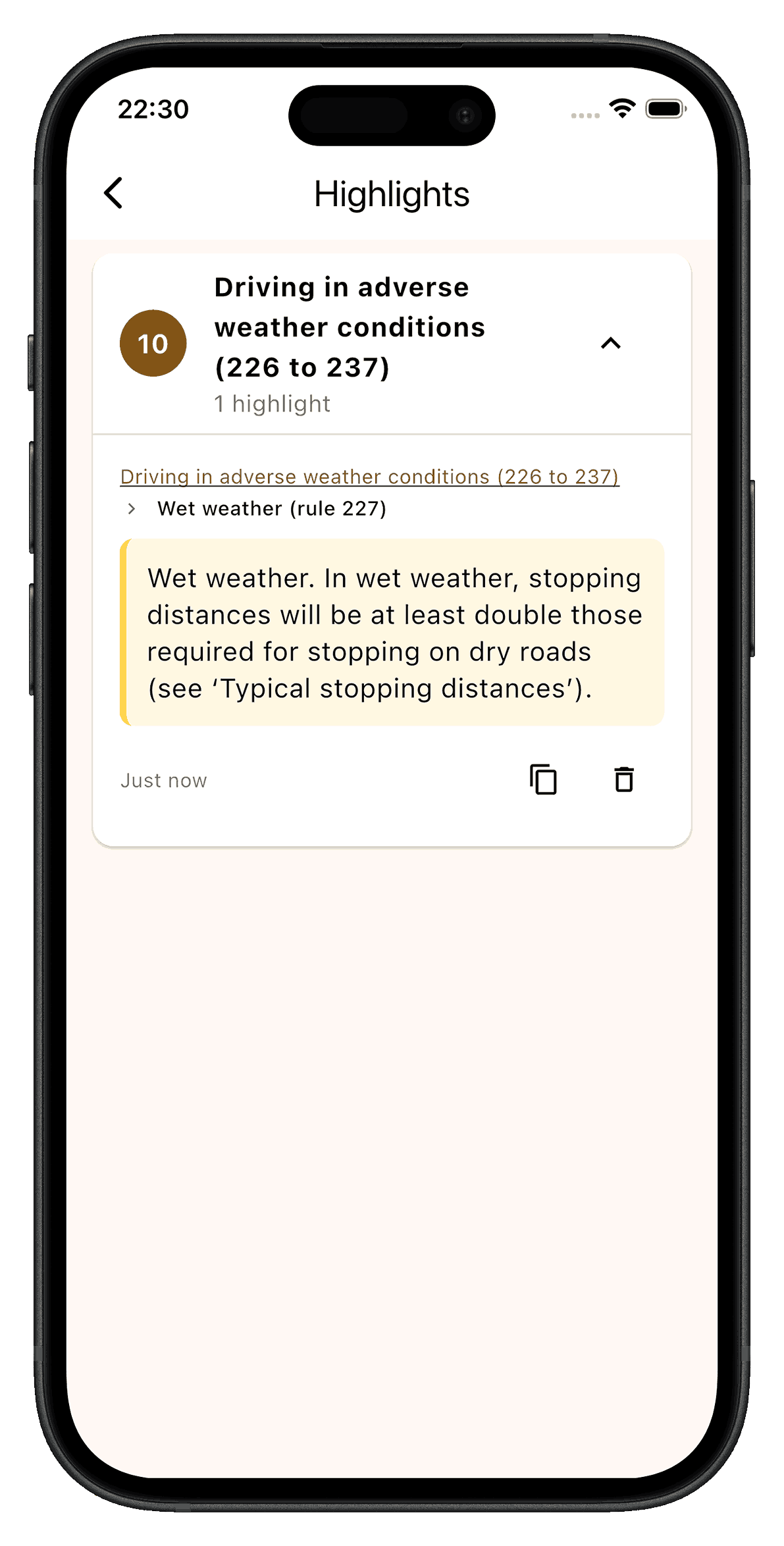 Highlights Feature