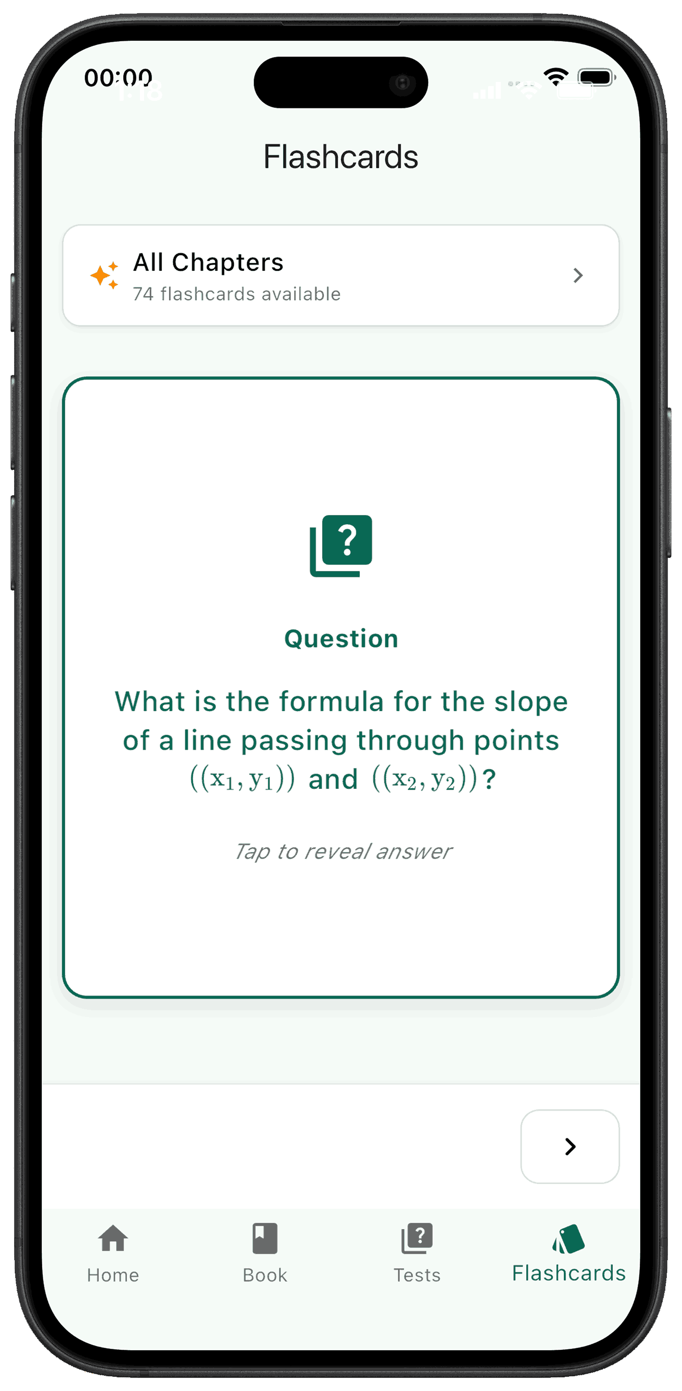 Flashcards Feature
