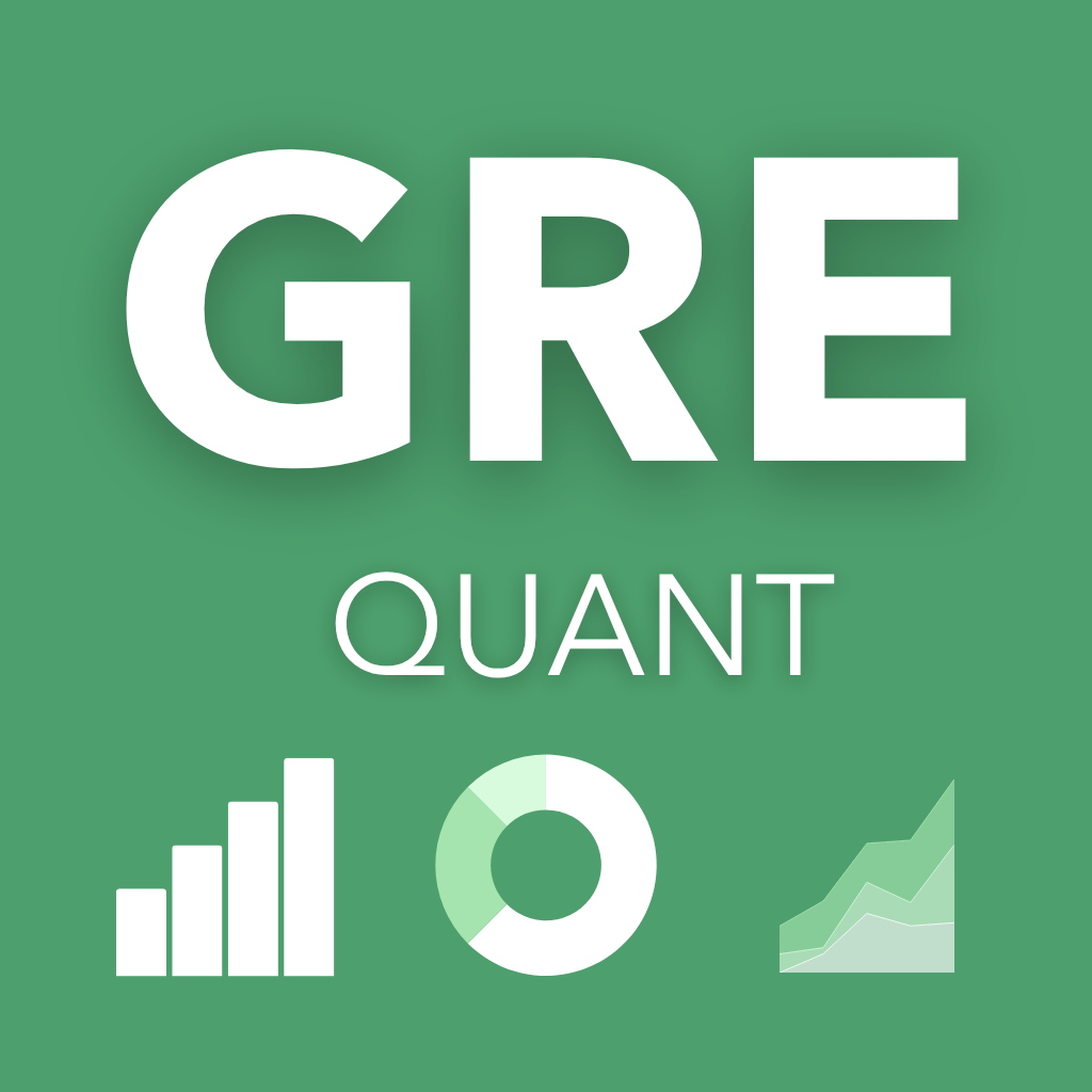 GRE Quantitative Reasoning Exam App Icon